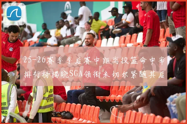 25-26赛季季后赛中距离投篮命中率排行榜揭晓SGA领衔米切尔紧随其后哈登位列第五